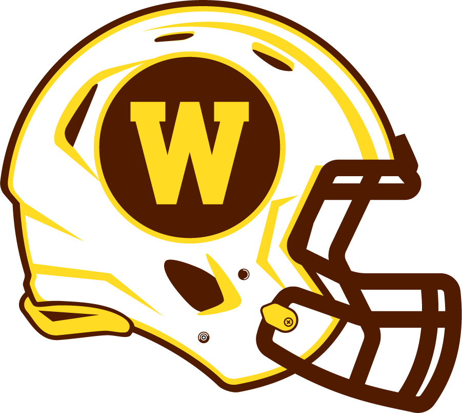 Western Michigan Broncos 2021-Pres Helmet Logo diy DTF decal sticker